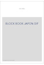 BLOCK BOOK JAPON DIF