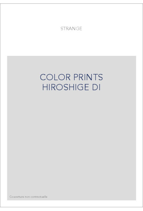 COLOR PRINTS HIROSHIGE DI