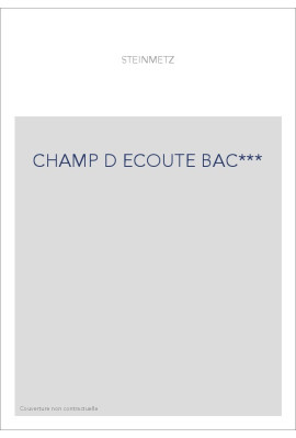 CHAMP D ECOUTE BAC***