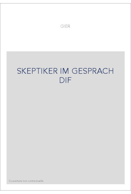SKEPTIKER IM GESPRACH DIF