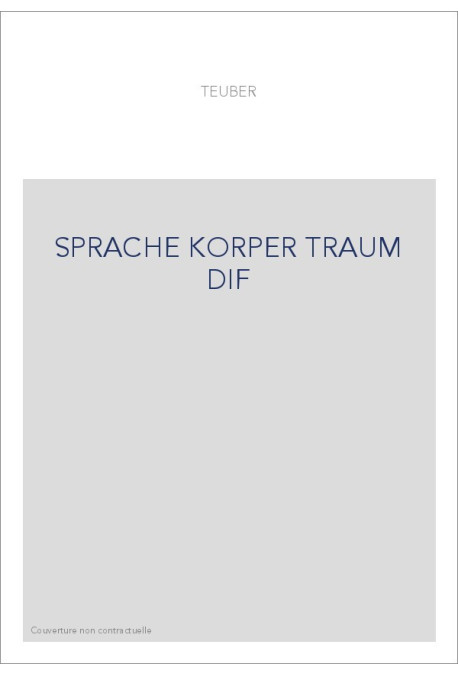 SPRACHE KORPER TRAUM DIF