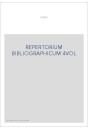 REPERTORIUM BIBLIOGRAPHICUM.