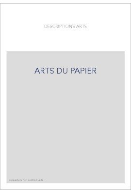 ARTS DU PAPIER