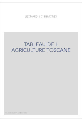 TABLEAU DE L AGRICULTURE TOSCANE