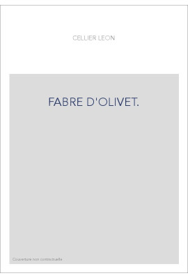 FABRE D'OLIVET.
