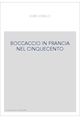 BOCCACCIO IN FRANCIA NEL CINQUECENTO