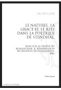 LE NATUREL, LA GRACE ET LE REEL DANS LA POETIQUE DE STENDHAL