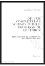 OEUVRES COMPLÈTES