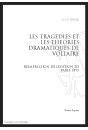 LES TRAGEDIES ET LES THEORIES DRAMATIQUES DE VOLTAIRE