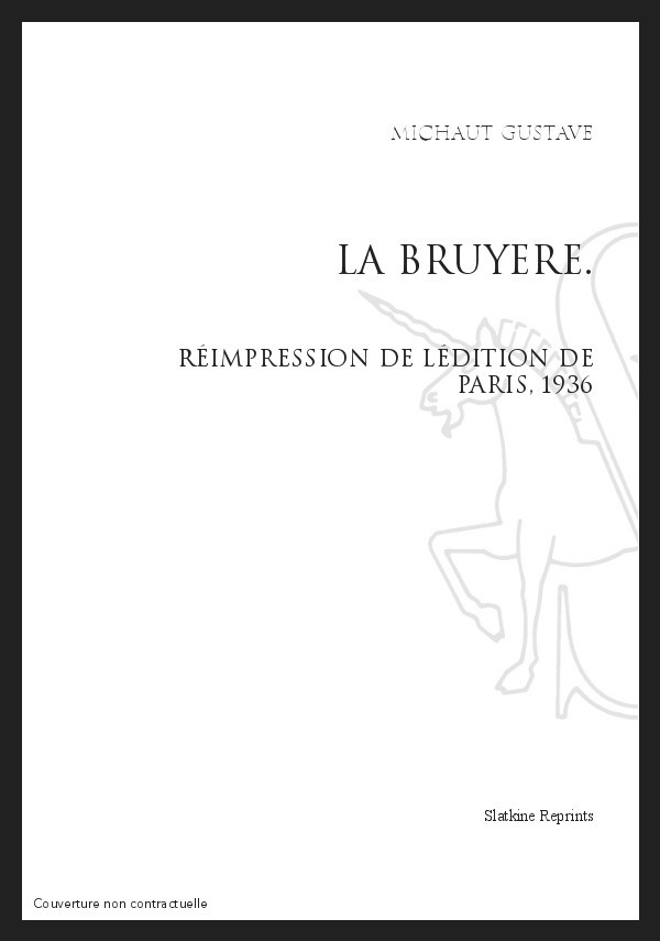 LA BRUYERE
