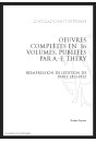 OEUVRES COMPLÈTES