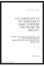 LA CAMPAGNE ET SES HABITANTS DANS L'OEUVRE D'HONORÉ DE BALZAC