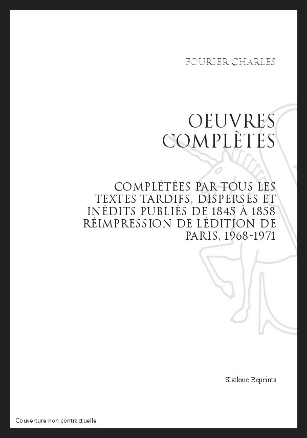 OEUVRES COMPLÈTES