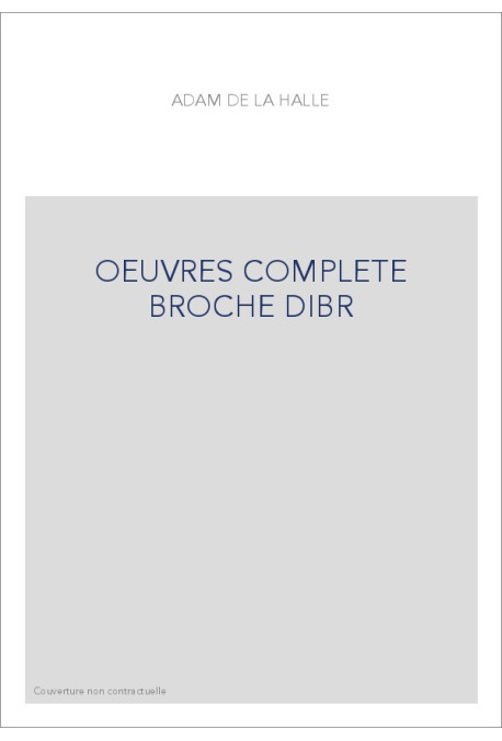 OEUVRES COMPLETES (POESIES ET MUSIQUES).