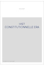 HIST CONSTITUTIONNELLE ERA