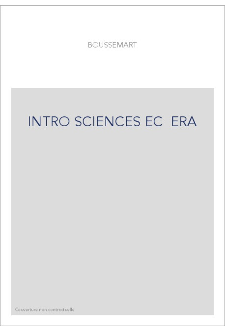 INTRO SCIENCES EC  ERA