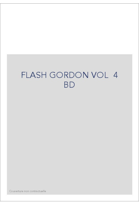 FLASH GORDON VOL  4 BD