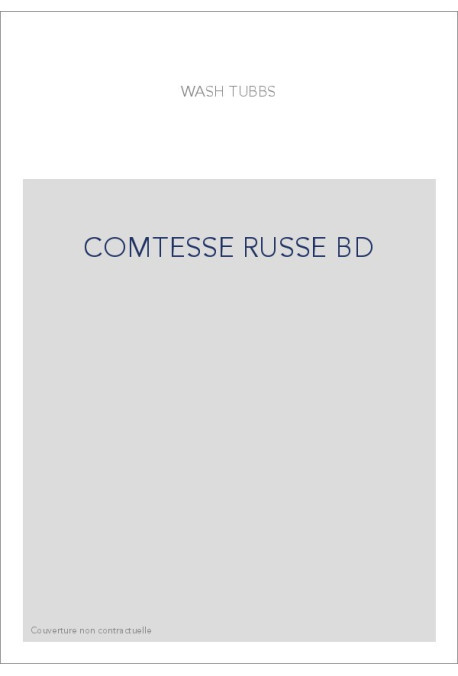 COMTESSE RUSSE BD
