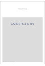 CARNETS. TOME 3 : 1848-1850