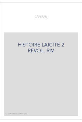 HISTOIRE LAICITE 2 REVOL. RIV