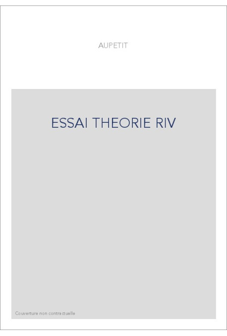 ESSAI THEORIE RIV