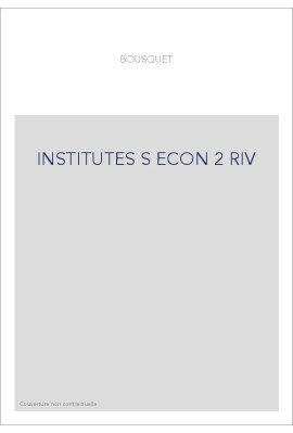 INSTITUTES S ECON 2 RIV