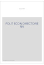 POLIT ECON DIRECTOIRE RIV