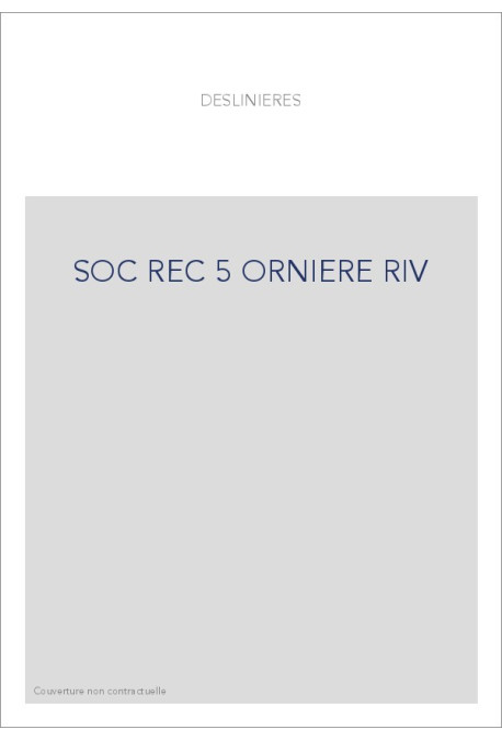 SOC REC 5 ORNIERE RIV
