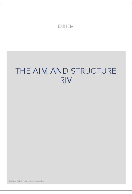 THE AIM AND STRUCTURE RIV