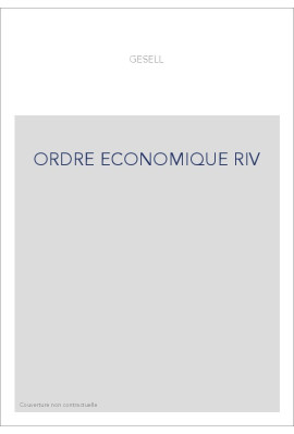 ORDRE ECONOMIQUE RIV
