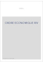 ORDRE ECONOMIQUE RIV