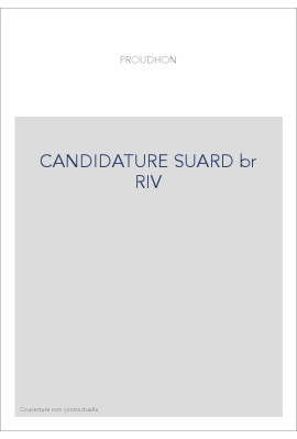 CANDIDATURE SUARD br RIV