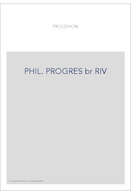 PHIL. PROGRES br RIV