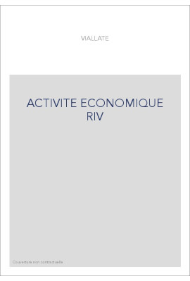 ACTIVITE ECONOMIQUE RIV