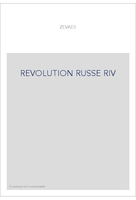 REVOLUTION RUSSE RIV