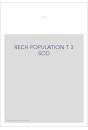 RECH POPULATION T 3 SOD