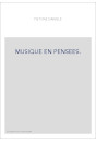 MUSIQUE EN PENSEES.