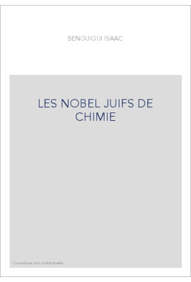 LES NOBEL JUIFS DE CHIMIE