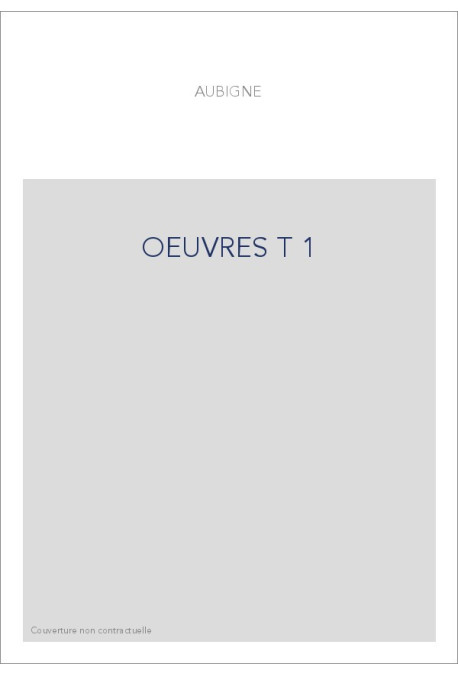 OEUVRES T 1