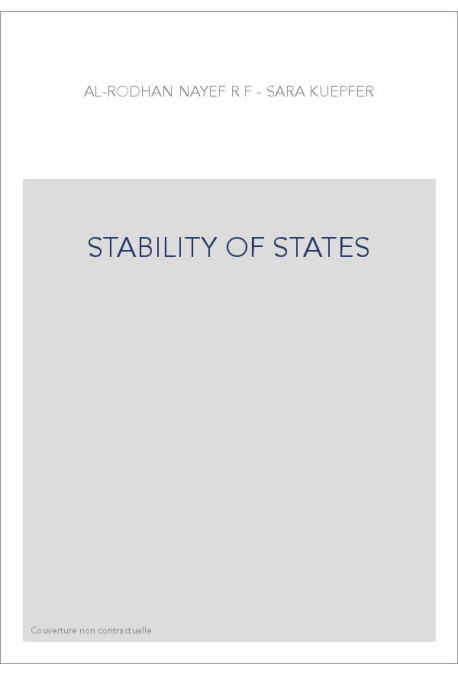 STABILITY OF STATES