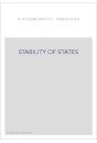 STABILITY OF STATES