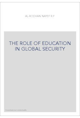 THE ROLE OF EDUCATION IN GLOBAL SECURITY