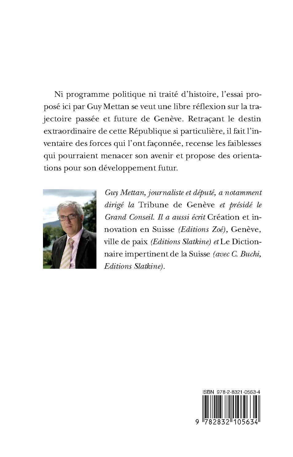 GENÈVE OU LE BESOIN DE GRANDIR