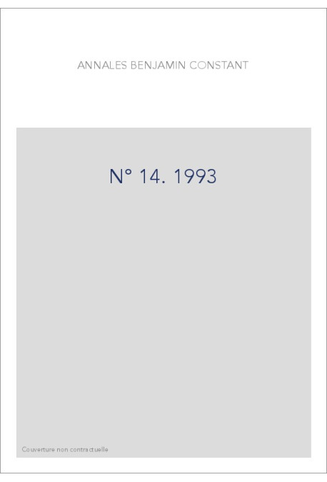 N° 14. 1993