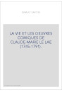 LA VIE ET LES OEUVRES COMIQUES DE CLAUDE-MARIE LE LAE (1745-1791).