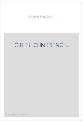OTHELLO IN FRENCH.