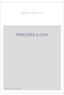 PERIODES DE L'AMPHICTYONIE IONIENNE ET DE L'AMPHICTYONIE ATTICODELIENNE. DEDICACES ET TEXTES