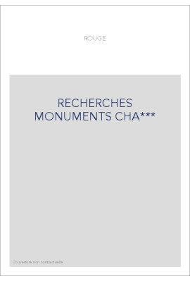 RECHERCHES SUR LES MONUMENTS QU'ON PEUT ATTRIBUER AUX SIX PREMIERES DYNASTIES DE MANETHON.