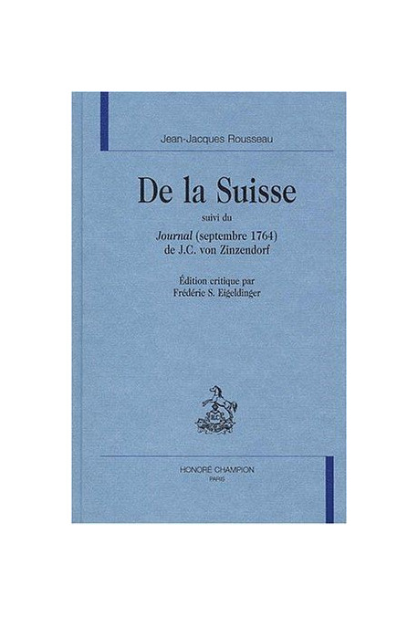 DE LA SUISSE
