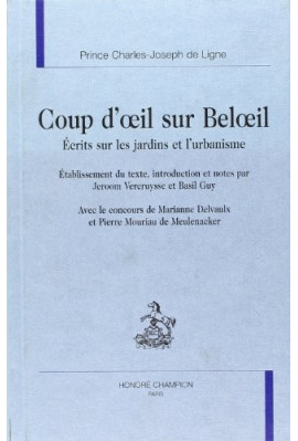 COUP D'OEIL SUR BELOEIL. ECRIT SUR LES JARDINS DE L'URBANISME.